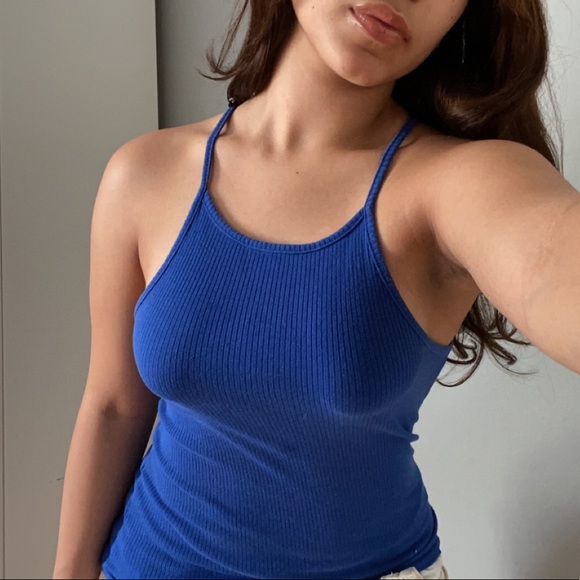 Classy ocean blue top can be styled up or down 💙 - Picture 5 of 9